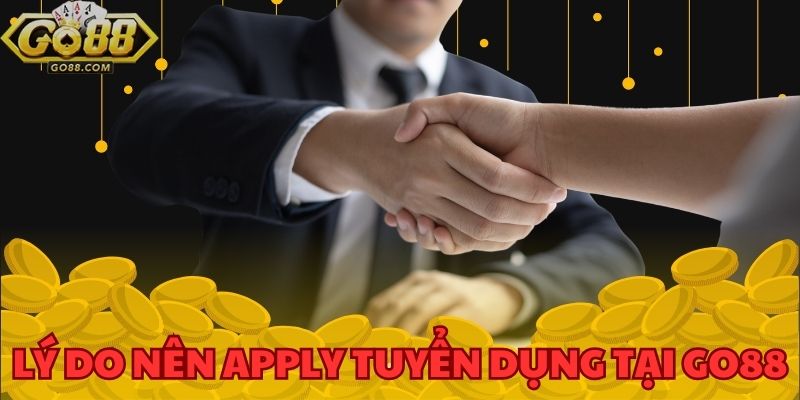 Apply tuyển dụng tại môi trường làm việc chuyên nghiệp